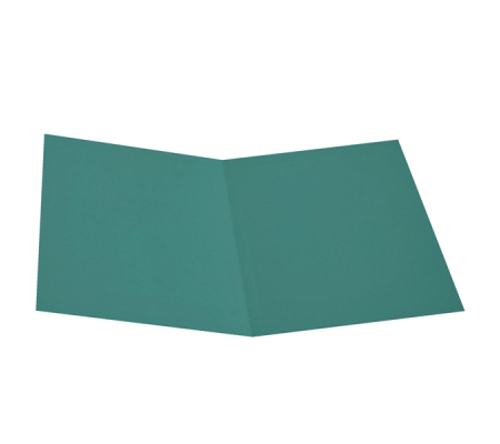 Cartelline semplici senza stampa cartoncino Manilla - 145 gr - 25 x 34 cm - verde - conf. 100 pezzi - Cart. Garda