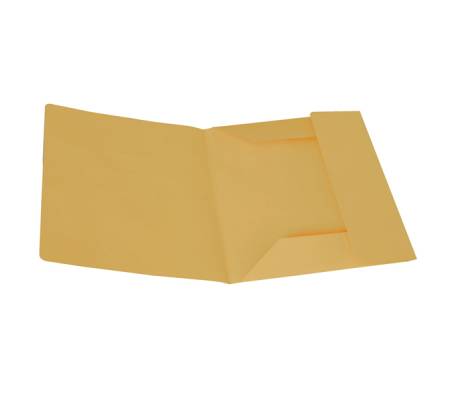 Cartelline 3 lembi - senza stampa - cartoncino Manilla - 200 gr - 25 x 33 cm - giallo - conf. 50 pezzi - Cart. Garda - CG0111MLXXXAJ04 - 8001182005595 - DMwebShop