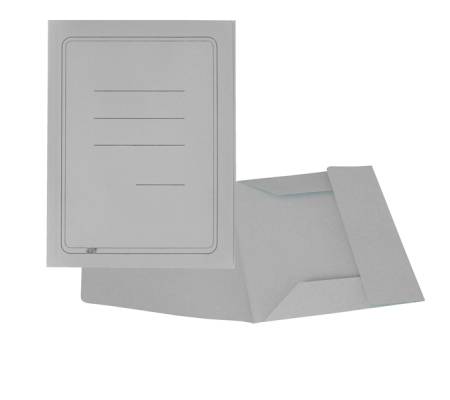 Cartelline 3 lembi - con stampa - cartoncino Manilla - 200 gr - 25 x 33 cm - grigio - conf. 50 pezzi - Cart. Garda - CG0111MLSXXAJ09 - 8001182017499 - DMwebShop