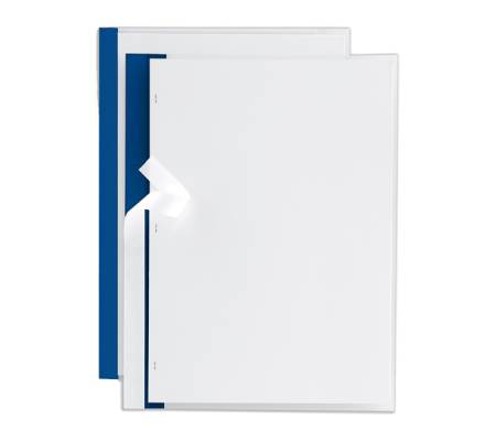 Cartelline Poli 200 PPL - 21 x 29,7 cm - trasparente - dorso blu - conf. 10 pezzi - Sei Rota - 66230507 - 8004972015729 - DMwebShop