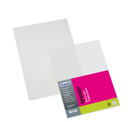 Buste a sacco Upocket - PP - Superior - 22 x 30 cm - liscio - conf. 25 pezzi - Favorit - 100460101 - 8006779004807 - DMwebShop