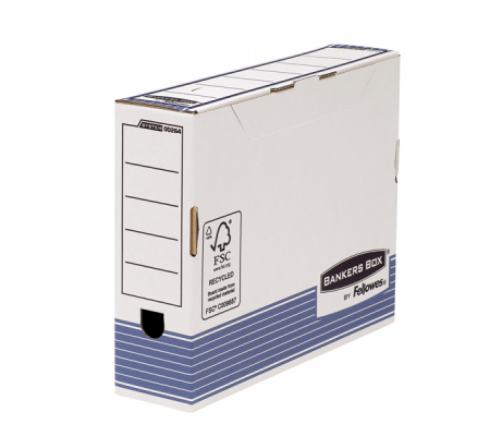 Scatola archivio System - A4 - 26 x 31,5 cm - dorso 8 cm - Bankers Box 0026401