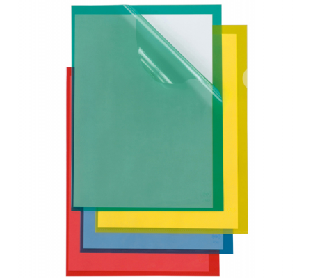Cartelline a L Poli 150 Color PPL buccia - 21 x 29,7 cm - verde - conf. 25 pezzi - Sei Rota - 66232205 - 8004972023939 - DMwebShop