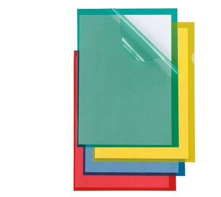 Cartelline a L Poli 150 Color PPL buccia 21 x 29,7 cm blu Sei Rota 66232207 - 7449