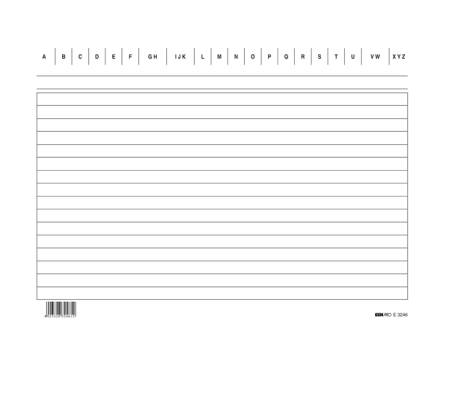 Schede in cartoncino rigate - 15 x 21 cm - orizzontale - conf. 100 pezzi - Edipro - E3246BL - 8023328341312 - DMwebShop