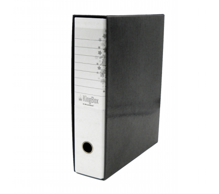 Registratore Kingbox - dorso 8 cm - protocollo 23 x 33 cm - bianco - Starline