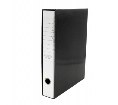Registratore Kingbox - dorso 5 cm - protocollo 23 x 33 cm - bianco - Starline