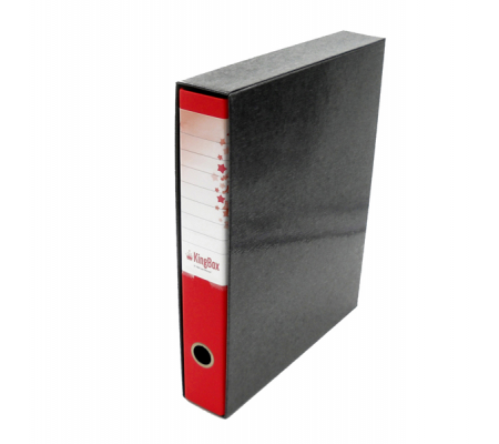 Registratore Kingbox - dorso 5 cm - protocollo 23 x 33 cm - rosso - Starline