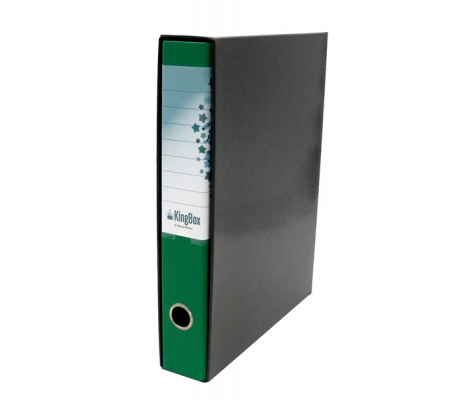 Registratore Kingbox - dorso 5 cm - protocollo 23 x 33 cm - verde - Starline
