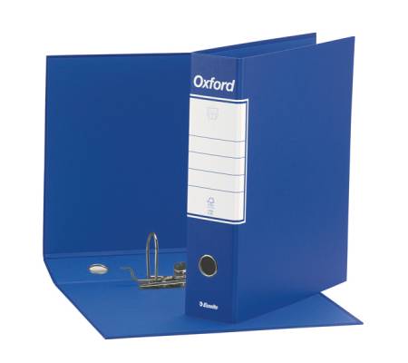 Registratore Oxford G83 - dorso 8 cm - commerciale - 23 x 30 cm - blu - conf. 6 pezzi - Esselte - 390783050 - 8004157743058 - DMwebShop