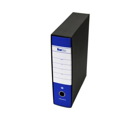 Registratore Starbox dorso 8 cm protocollo 23 x 33 cm blu Starline 0201929-BL - 2894