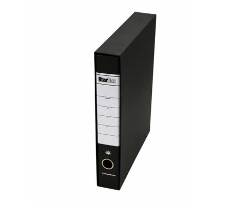 Registratore Starbox sfuso - dorso 5 cm - protocollo 23 x 33 cm - nero - Starline