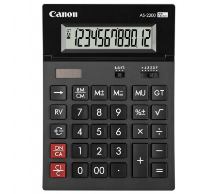 Calcolatrice da tavolo - AS2200HB - Canon - 4584B001 - 4960999673646 - DMwebShop