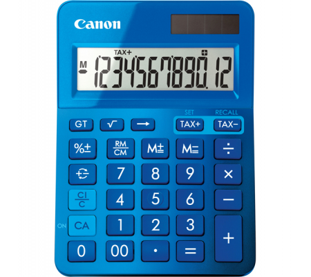 Calcolatrice - Metallic Blue - LS123K - Canon - 9490B001 - 4549292008524 - DMwebShop