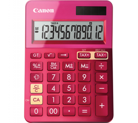 Calcolatrice - Metallic pink - LS123K - Canon - 9490B003 - 4549292008548 - DMwebShop