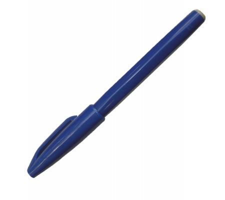 Pennarello Sign Pen S520 punta feltro - punta 2 mm - blu - Pentel