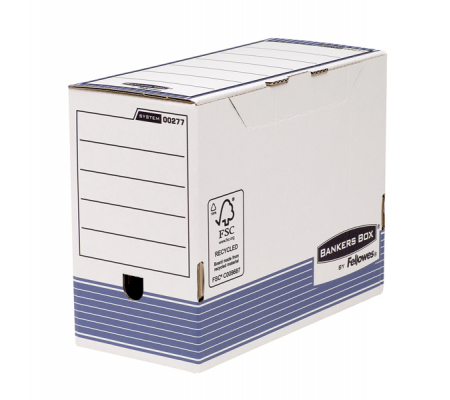 Scatola archivio System - A4 - 26 x 31,5 cm - dorso 15 cm - Bankers Box 0027701