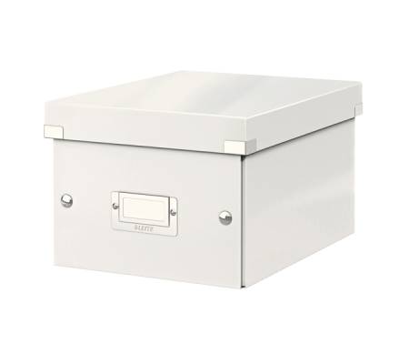 Scatola archivio Click e Store - 22 x 16 x 28,2 cm - A5 - bianco - Leitz - 60430001 - 4002432396795 - DMwebShop