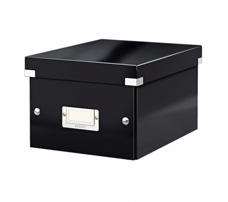 Scatola archivio Click e Store - 22 x 16 x 28,2 cm - A5 - nero - Leitz 60430095