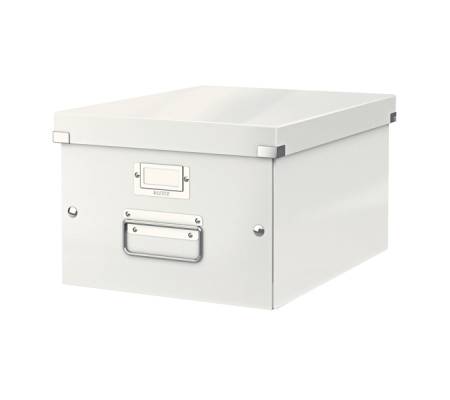 Scatola archivio Click e Store - 28,1 x 20 x 37 cm - A4 - bianco - Leitz - 60440001 - 4002432396818 - DMwebShop