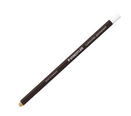 Matita Lumocolor Glasochrom - permanente - bianco - conf. 12 pezzi - Staedtler - 10820-0 - 4007817105276 - DMwebShop