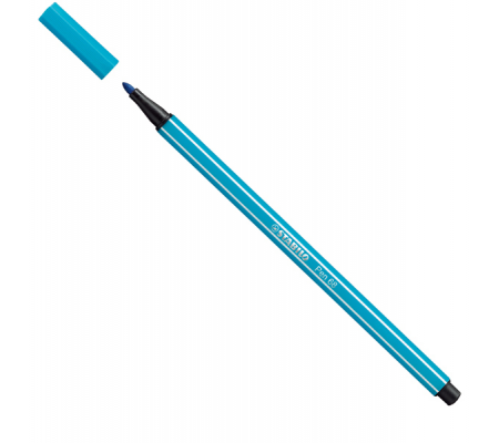 Pennarello Pen 68 - blu chiaro 31 - Stabilo