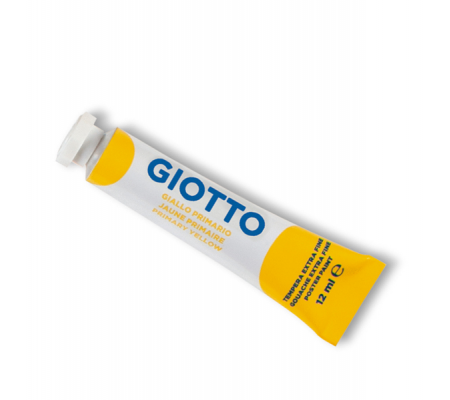 Tempera Tubo 4 - 12 ml - giallo primario - Giotto 35200200
