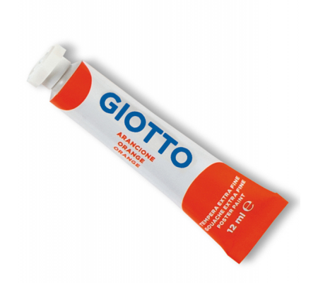 Tempera Tubo 4 - 12 ml - arancione - Giotto - 35200500 - 8000825320057 - DMwebShop