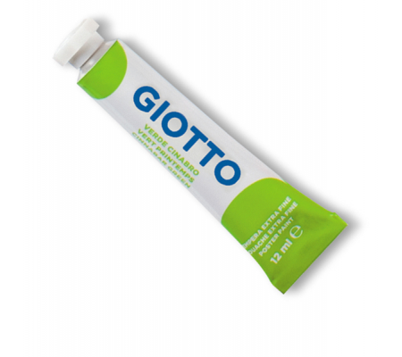 Tempera Tubo 4 - 12 ml - verde cinabro - Giotto 35201100