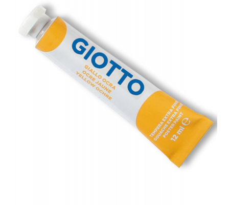 Tempera Tubo 4 - 12 ml - giallo ocra - Giotto - 35202100 - 8000825037160 - DMwebShop