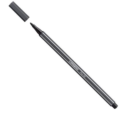 Pennarello Pen 68 - grigio freddo scuro 97 - conf. 10 pezzi - Stabilo - 68/97 - 4006381333559 - DMwebShop