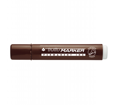 Marcatore permanente Marker - punta a scalpello - 6,5 mm - marrone - Tratto - 840106 - 8000825004087 - DMwebShop