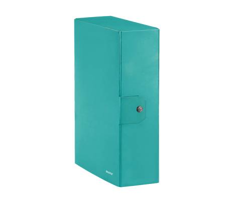 Scatola progetto WOW - dorso 10 cm - acqua marina metallizzato - conf. 5 pezzi - Leitz - 39680051 - 4002432109791 - DMwebShop