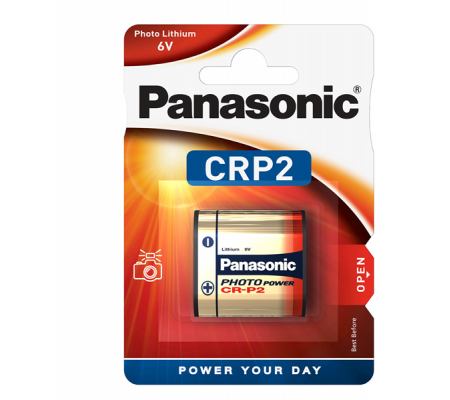 Micropila CRP2 Photo - litio - blister 1 pezzo - Panasonic - C300012 - 5410853017134 - DMwebShop