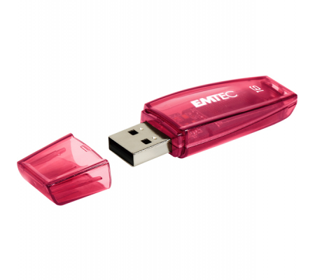 Memoria USB 2.0 - Rosso - 16 Gb - Emtec - ECMMD16GC410 - 3126170110619 - DMwebShop