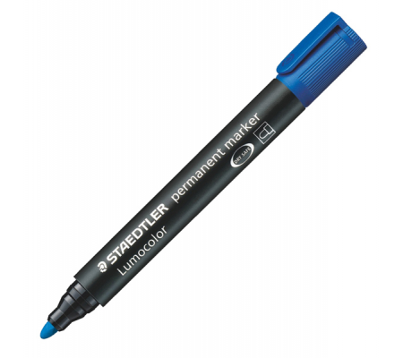 Marcatore Lumocolor Permanent 352 - punta tonda - tratto - 2 mm - blu - Staedtler - 3523 - 4007817304631 - DMwebShop
