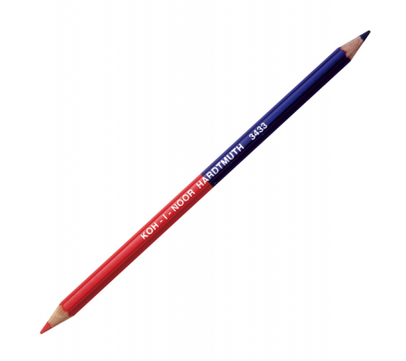Matita bicolore sottile - rosso-blu - Koh I Noor - conf. 12 pezzi - H3433