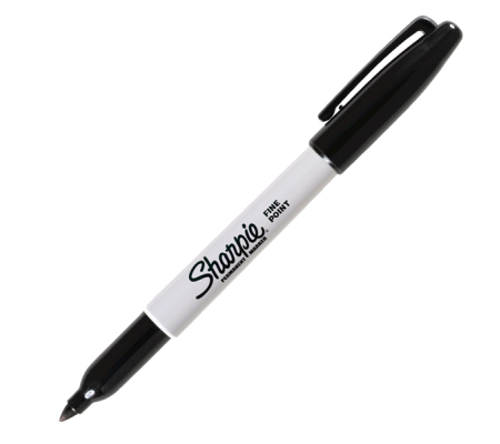 Marcatore permanente RT - punta fine - 1 mm - nero - Sharpie S0810930