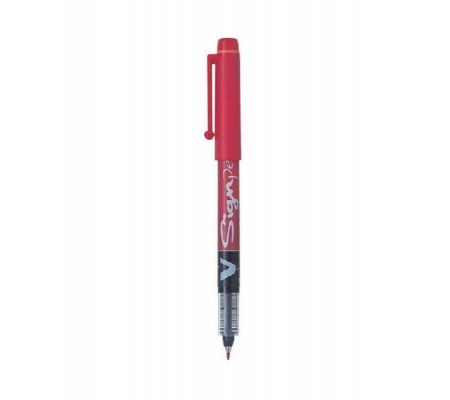 Pennarello V Signpen - punta 2 mm - rosso - Pilot 001502