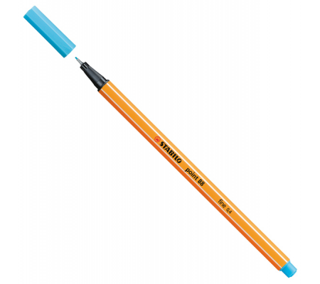 Fineliner Point 88 - tratto 0,4 mm - azzurro 57 - Stabilo