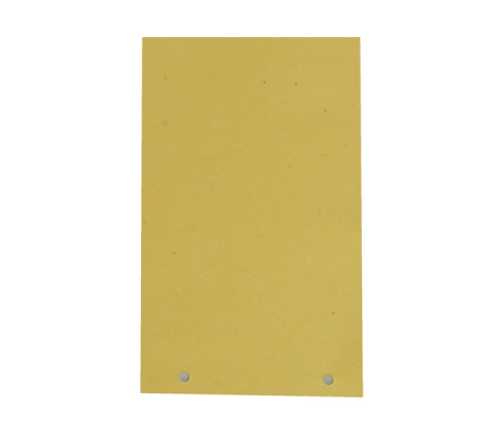 Separatori cartoncino Manilla - 200 gr - 12,5 x 23 cm - giallo - conf. 200 pezzi - Cart. Garda