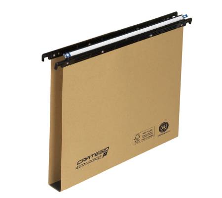 Cartella sospesa cassetto Cartesio - 39 cm - fondo U - 37 x 25 cm - avana - conf. 25 pezzi - Bertesi - 100/395 3-A1 - 8058983260722 - DMwebShop