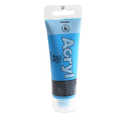Colori Acryl - 75ml - ciano - Primo - 420TA75501 - 8006919307416 - DMwebShop