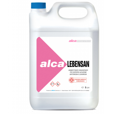 Disinfettante Lebensan - tanica 5 lt - Alca - ALC1065 - 8032937571539 - DMwebShop