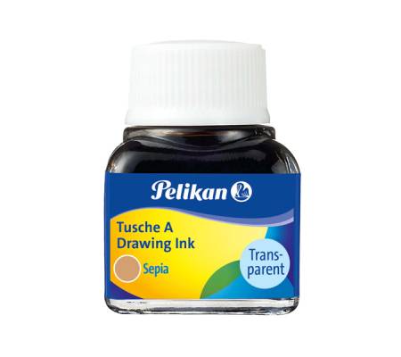 Inchiostro di china 523 - 10 ml - seppia 15 - conf. 10 pezzi - Pelikan - 400142514 - 4012700201645 - DMwebShop