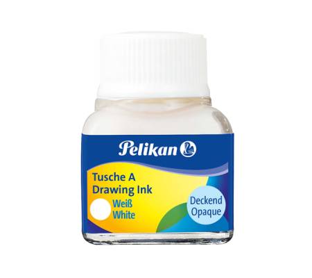 Inchiostro di china 523 - 10 ml - bianco 18 - conf. 10 pezzi - Pelikan - 400142516 - 4012700201676 - DMwebShop