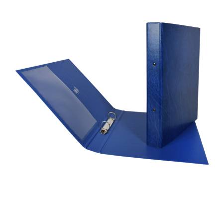 Raccoglitore Stelvio - 2 anelli tondi 25 mm - dorso 3 cm - f.to utile 22 x 30 cm - blu - Sei Rota - 35254207 - 8004972003160 - DMwebShop