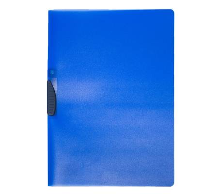 Cartellina con molla Clipper - 22 x 30 cm - trasparente blu - conf. 20 pezzi - Fellowes - F007TB - 8015687017083 - DMwebShop