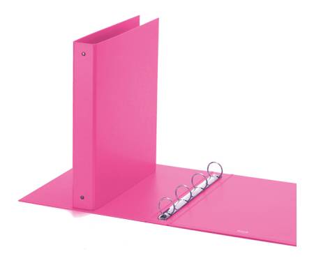 Raccoglitore Europa - 4 anelli tondi 30 mm - dorso 4 cm - f.to utile 22 x 30 cm - rosa - Favorit - 400051154 - 8006779037607 - DMwebShop
