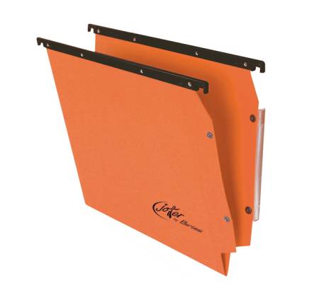 Cartella sospesa Joker - armadio - interasse 33 cm - fondo V - 32,6 x 28 cm - arancio - conf. 25 pezzi - Bertesi - 414FLINK-A2 - 8058983262191 - DMwebShop